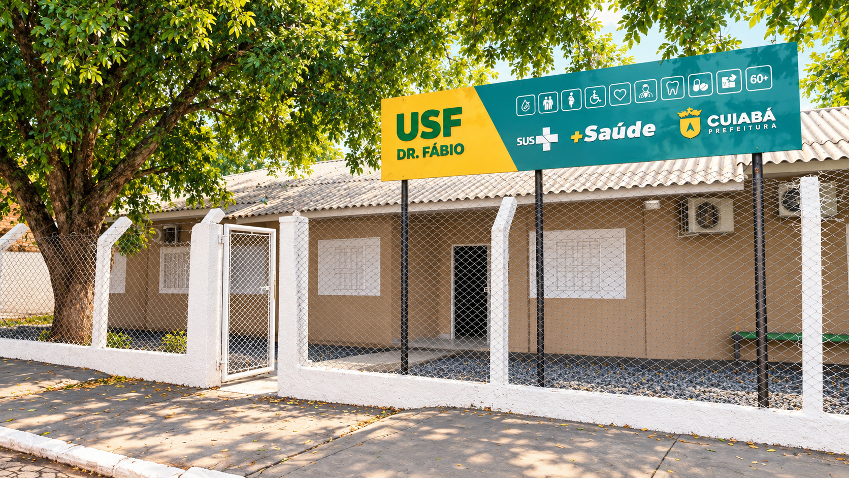 Fachada da USB do dr Fábio